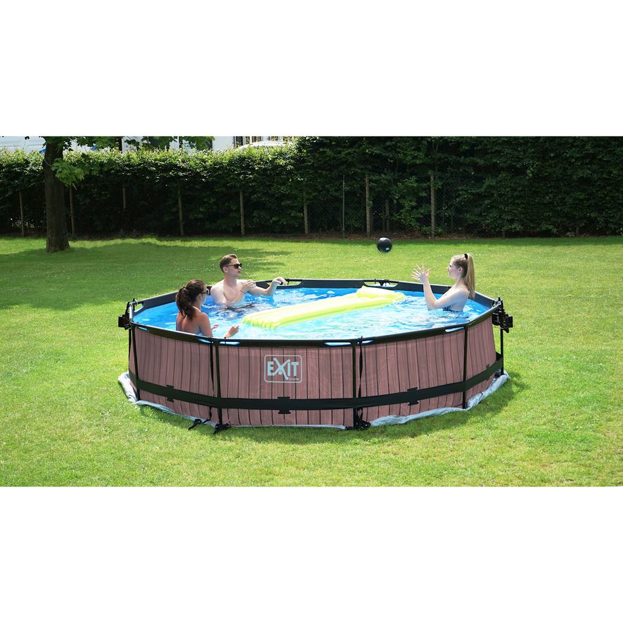 Pool inkl. Kartuschenfilter Pumpe 360x76 cm - Lime