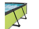 Pool inkl. Kartuschenfilter Pumpe 300x200x65 cm - lime