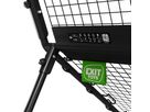 Smash Padel Rebounder 202x124 cm schwarz