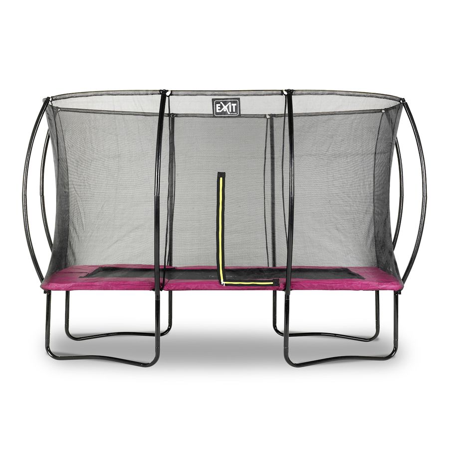 Silhouette Trampolin 244x366cm - rosa