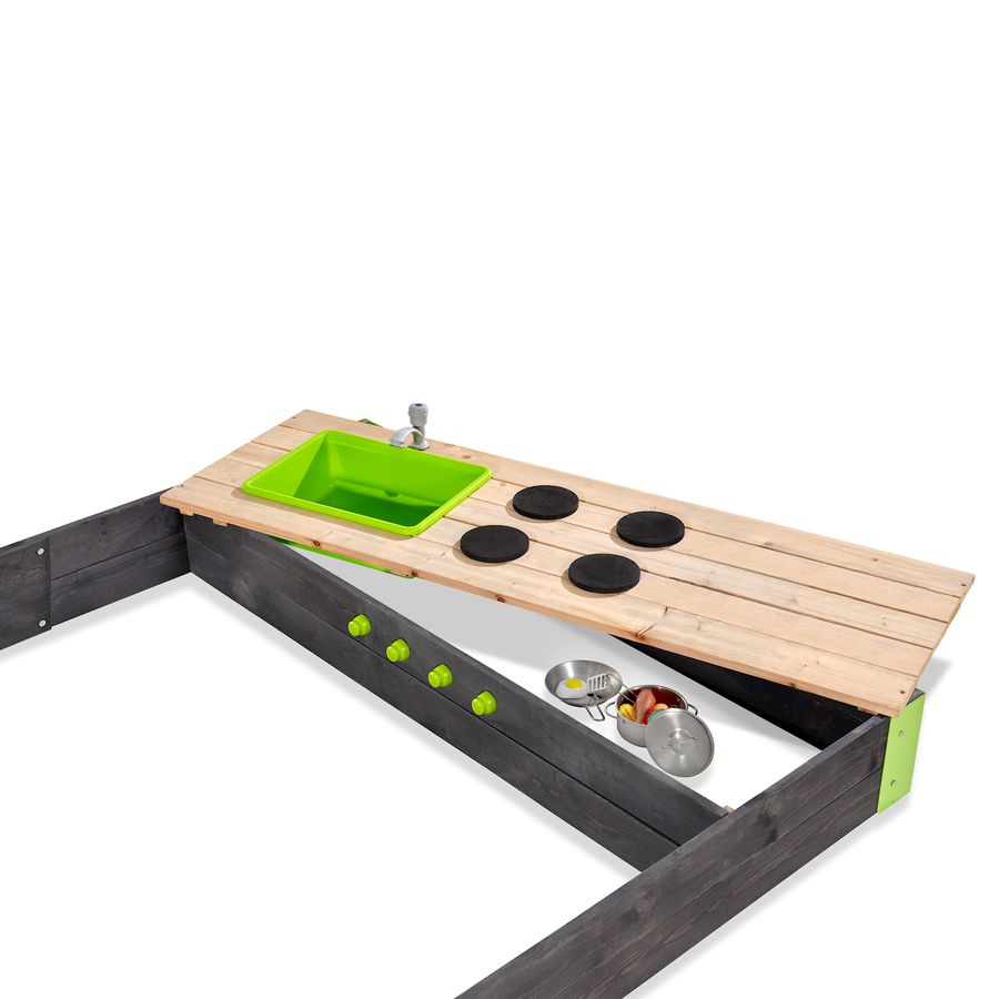 Aksent Holzsandkasten 200x140cm