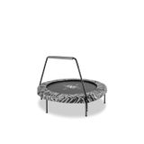 910.0075 - Tiggy junior Trampolin mit Bügel ø140cm - schwarz/grau