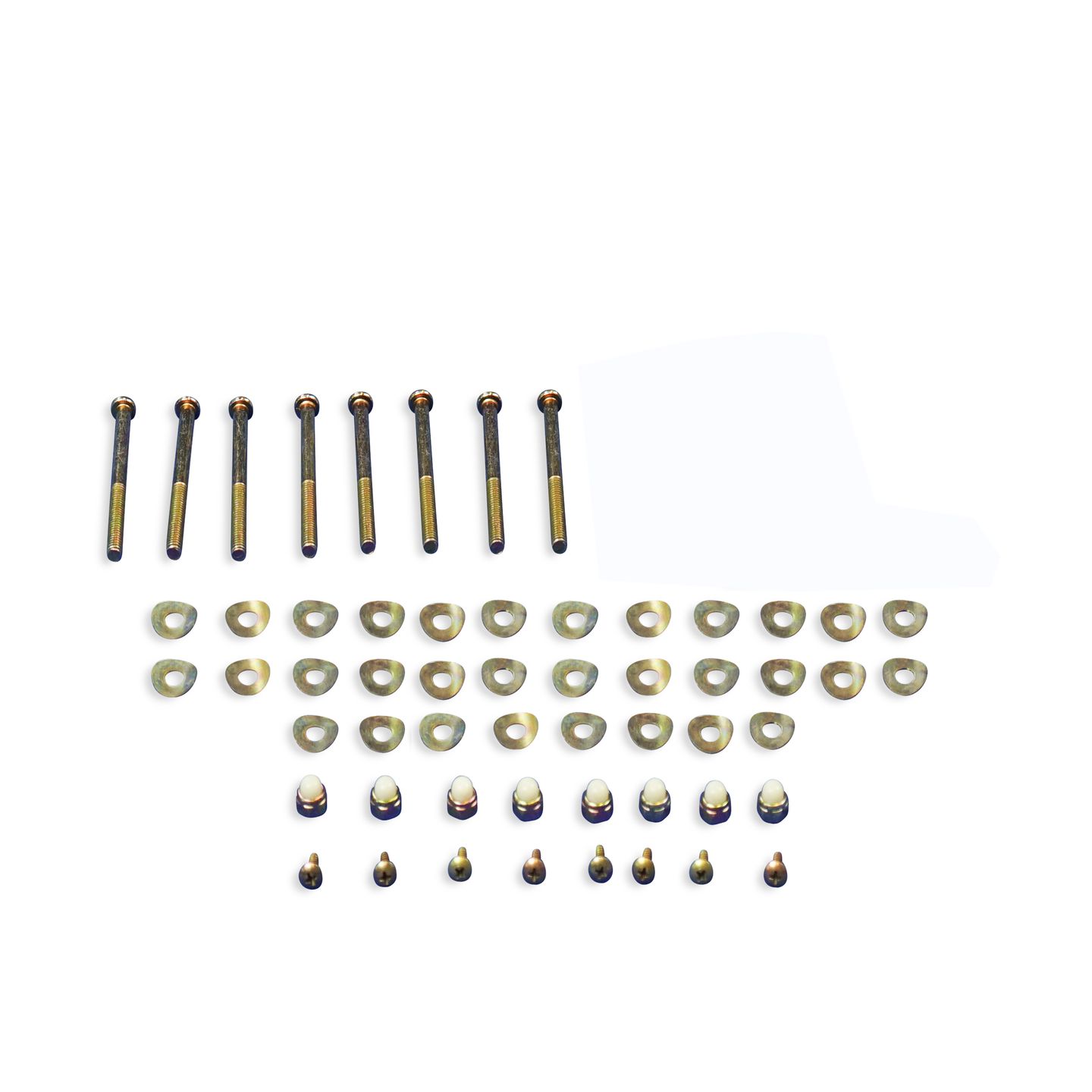 Schraubenset Lotus, Elegant 366, 427 cm