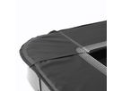 InTerra ebenerdige sports Trampolin 244x366cm - schwarz
