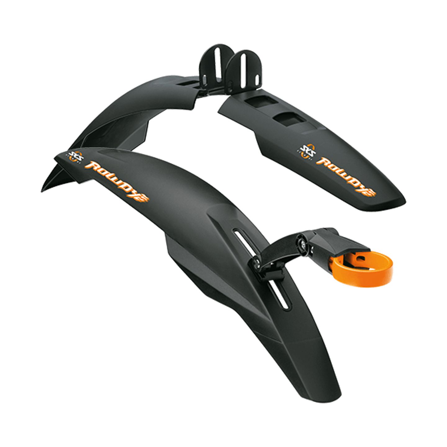 Steckschutzblechgarnitur Rowdy 20-24 Zoll schwarz