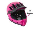 frezzo Rowdy Fullface Helm Unicorn pink