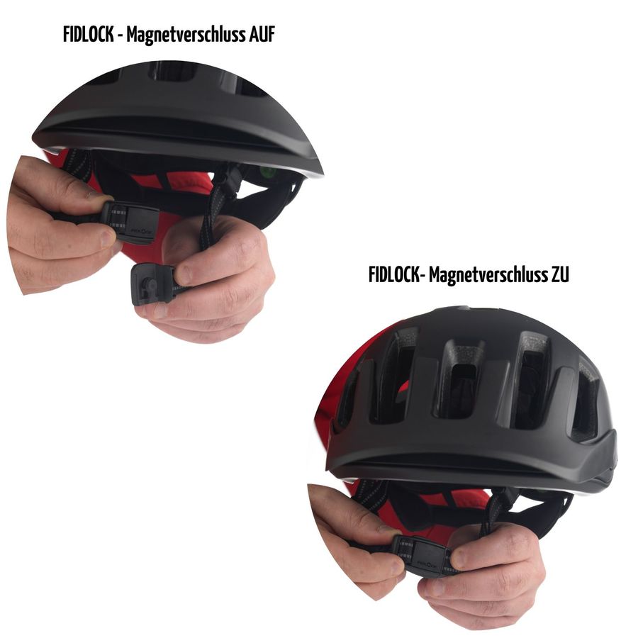 frezzo Rowdy Fullface Helm Viola violett Grösse S