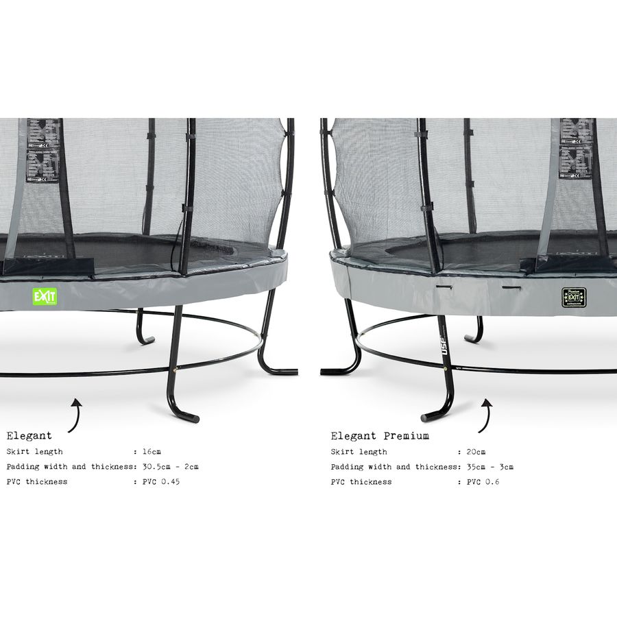 Elegant Premium   Trampolin 305 cm - grau