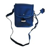 701-00035 - Lenkertasche Rucksack Leder blau
