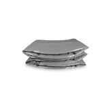 960.2614 - Schutzrand Supreme ebenerdiges Trampolin 244x427cm - grau