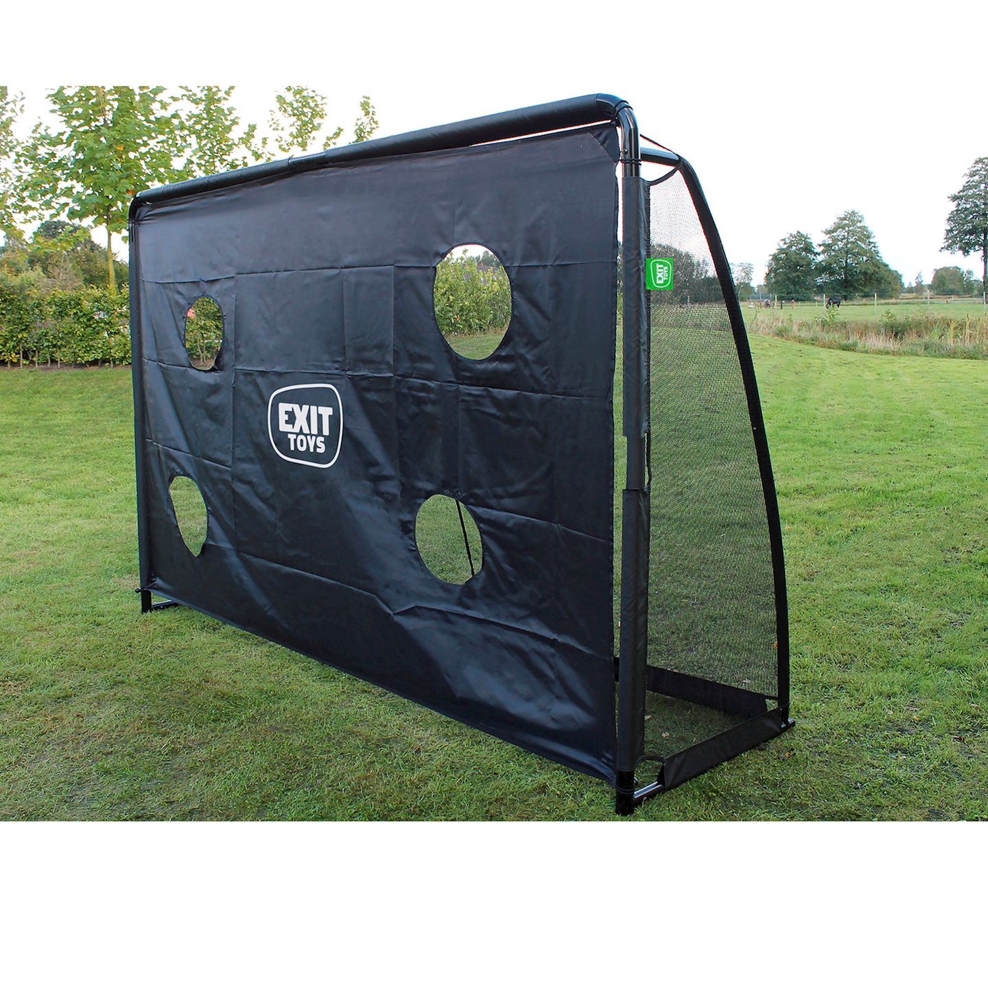 Finta Stahl Tor 300x200 cm schwarz