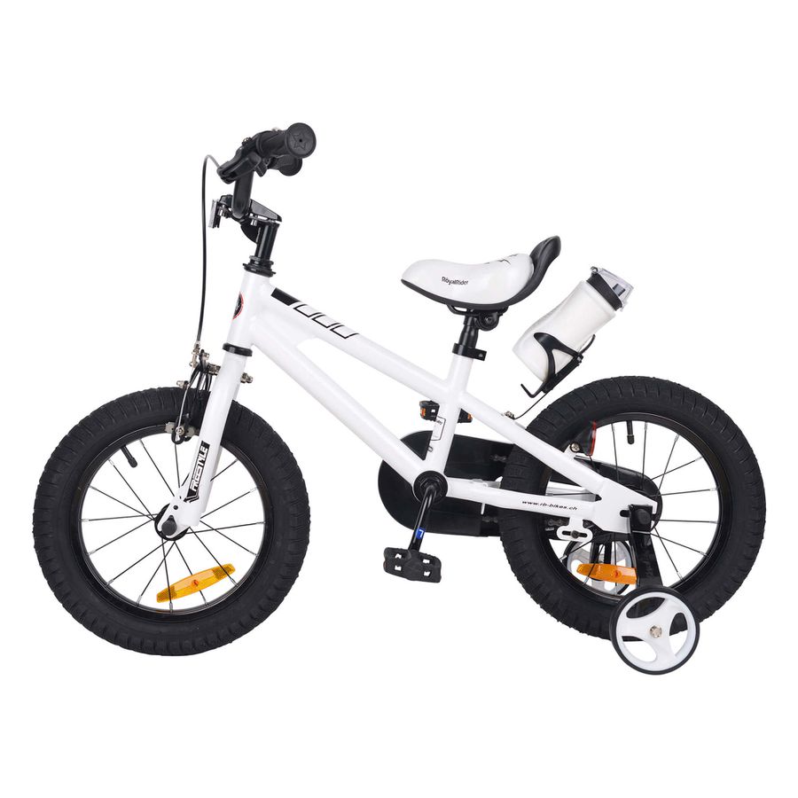 Freestyle 14 Zoll Kindervelo mit Getränkehalter Weiss