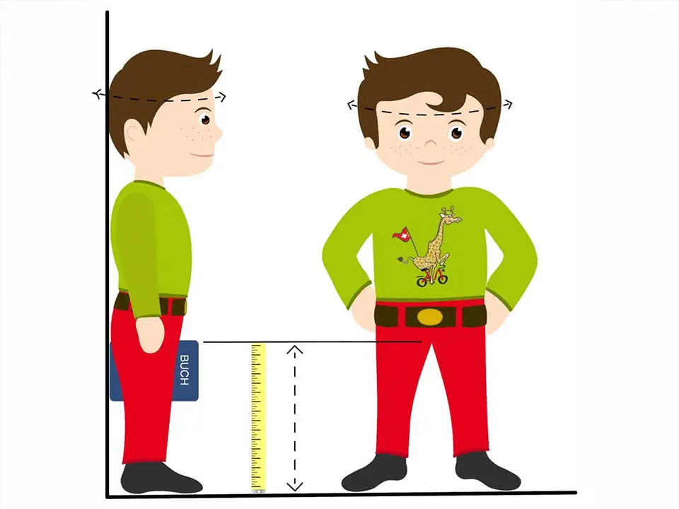 Grösse messen für Kindervelo