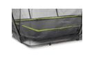 Silhouette Bodentrampolin 214x305cm mit Sicherheitsnetz - schwarz