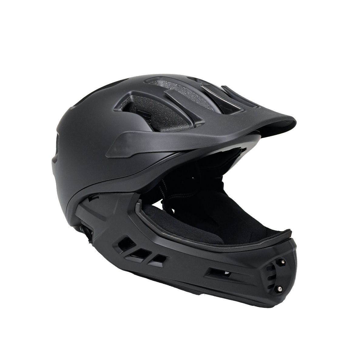 frezzo Rowdy Fullface Helm Bold Black schwarz Grösse M