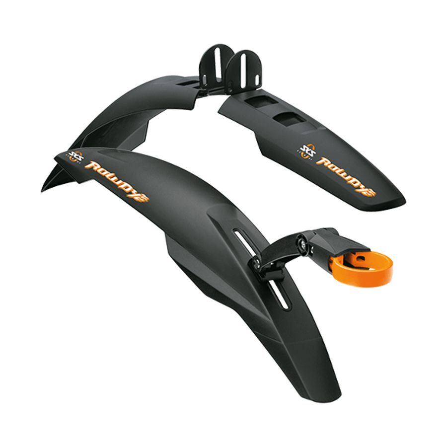 Steckschutzblechgarnitur Rowdy 20-24 Zoll schwarz