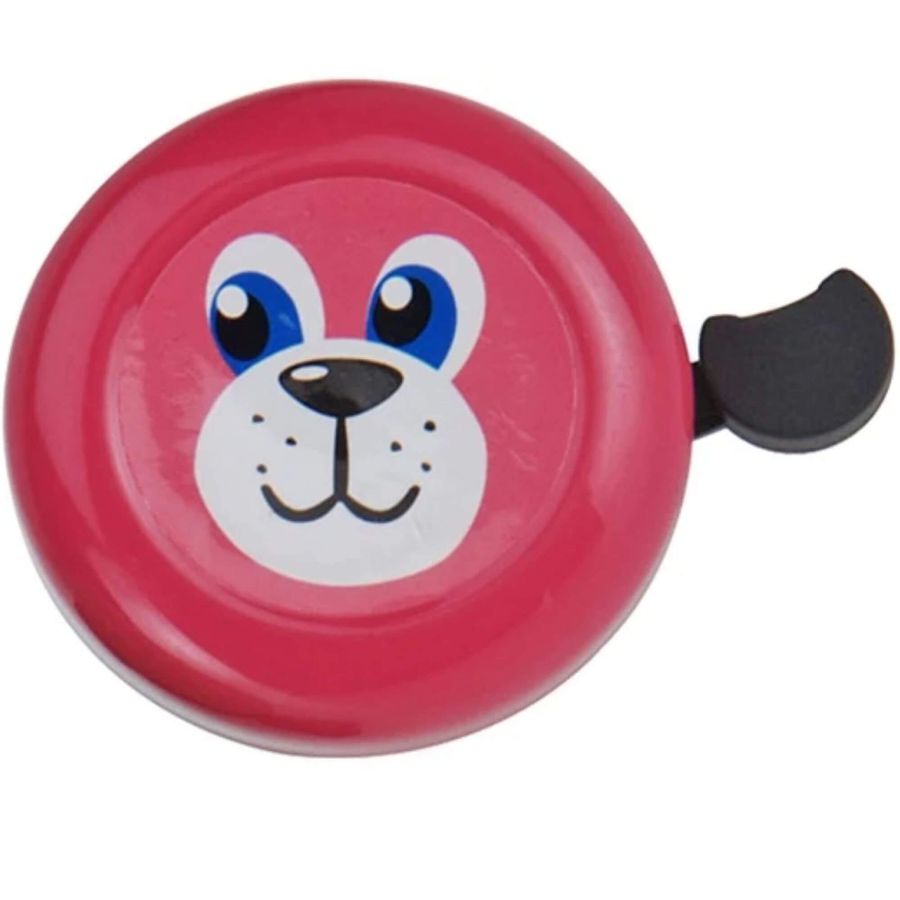 Glocke Fahrradklingel XQ Max Bär pink