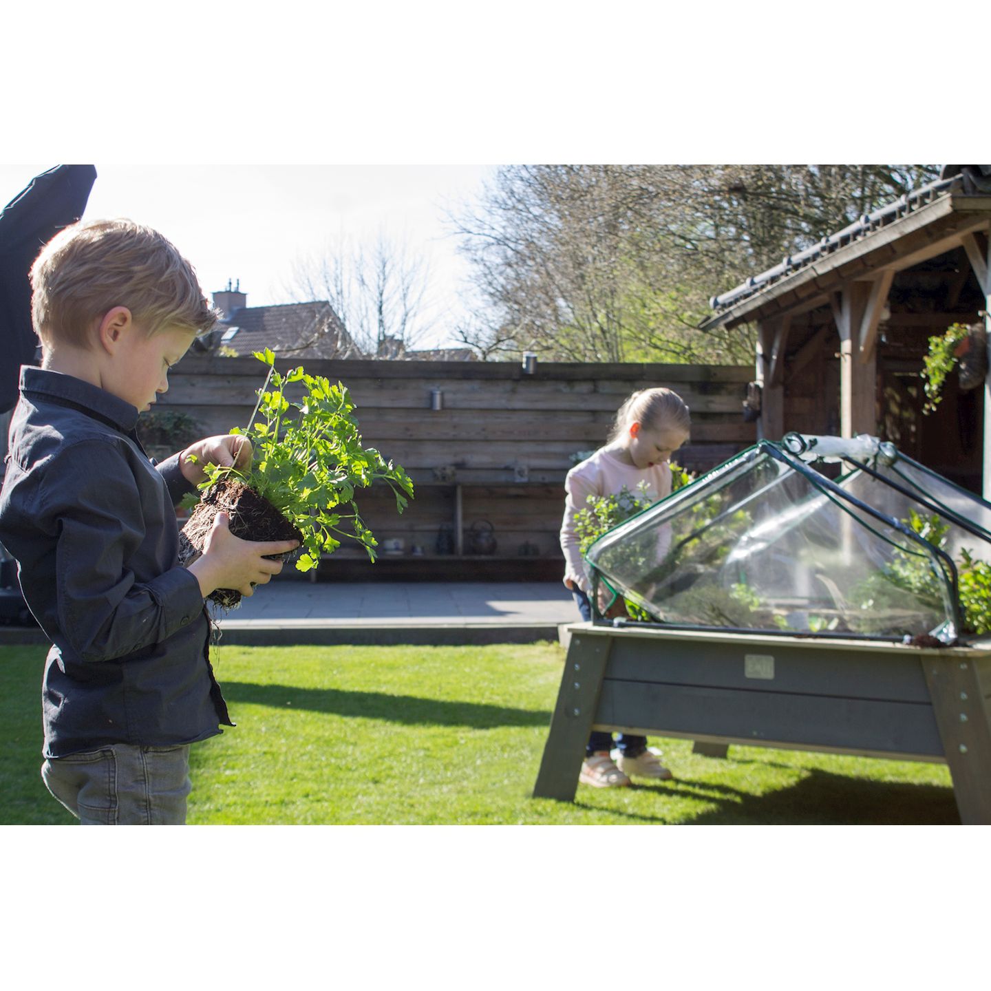 Aksent Kinder Hochbeet XL Deluxe