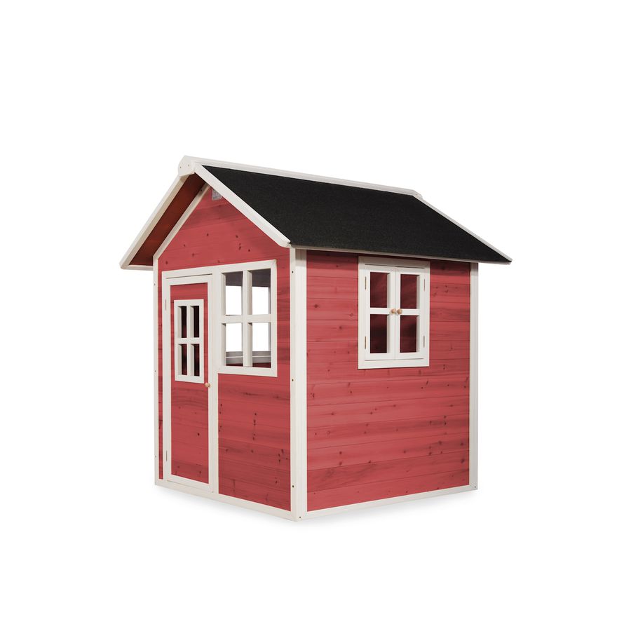Loft 100 Holzspielhaus - rot