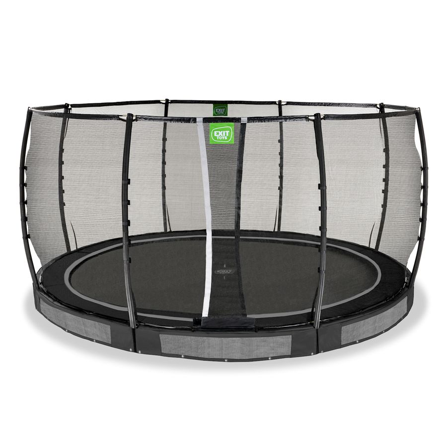 Allure Premium Bodentrampolin ø427cm - schwarz