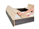Aksent Holzsandkasten 136x132cm