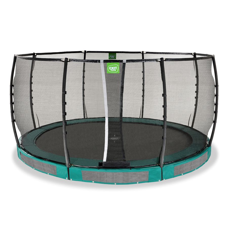Allure Premium Bodentrampolin ø427cm - grün