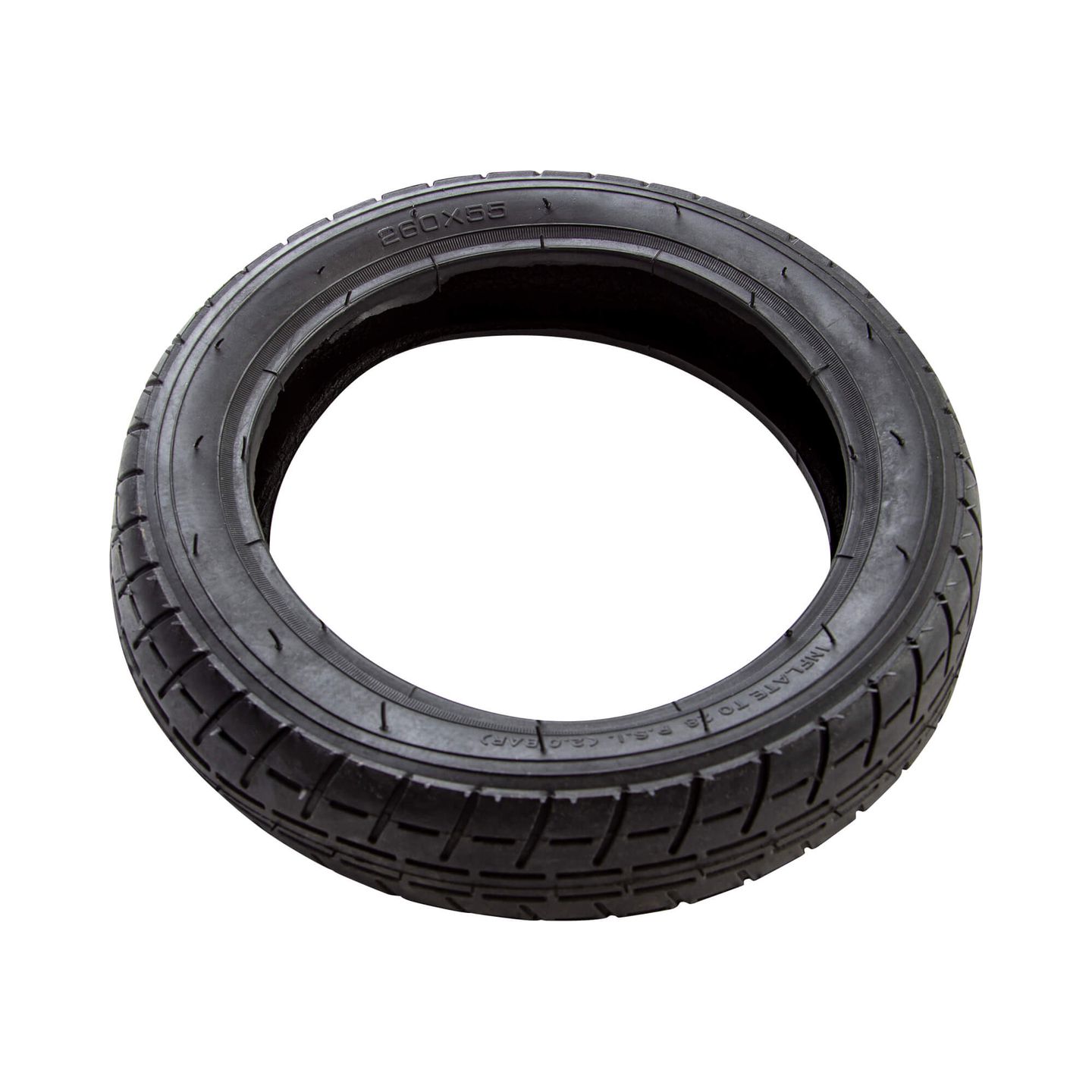 Velopneu 10" 260x55 Bax Trike Air hinten schwarz