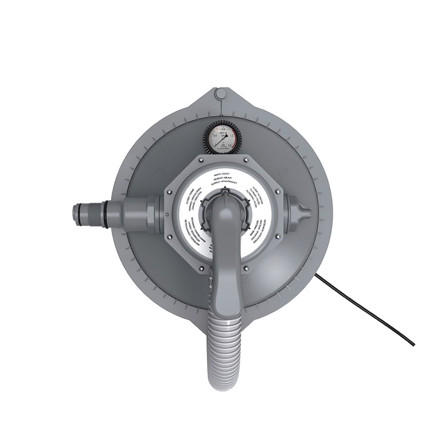 Pool Sandfilterpumpe 37 m3 (1000 gal/) grau