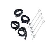 911.4030 - Trampolin Verankerungsset (8 Teile)