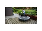 Tiggy junior Trampolin mit Bügel ø140cm - schwarz/grau