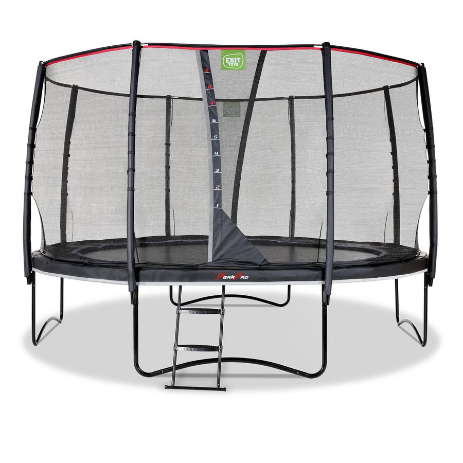 PeakPro Trampolin ø427cm - schwarz