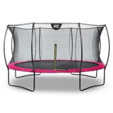 912.9314_60 - Silhouette Trampolin ø427cm - rosa