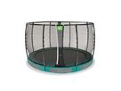 Allure Premium Bodentrampolin ø366cm - grün
