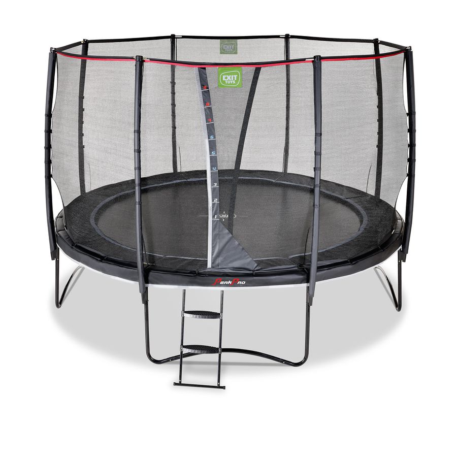 PeakPro Trampolin ø366cm - schwarz