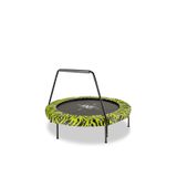 910.0075.40 - Tiggy junior Trampolin mit Bügel ø140cm - schwarz/grün