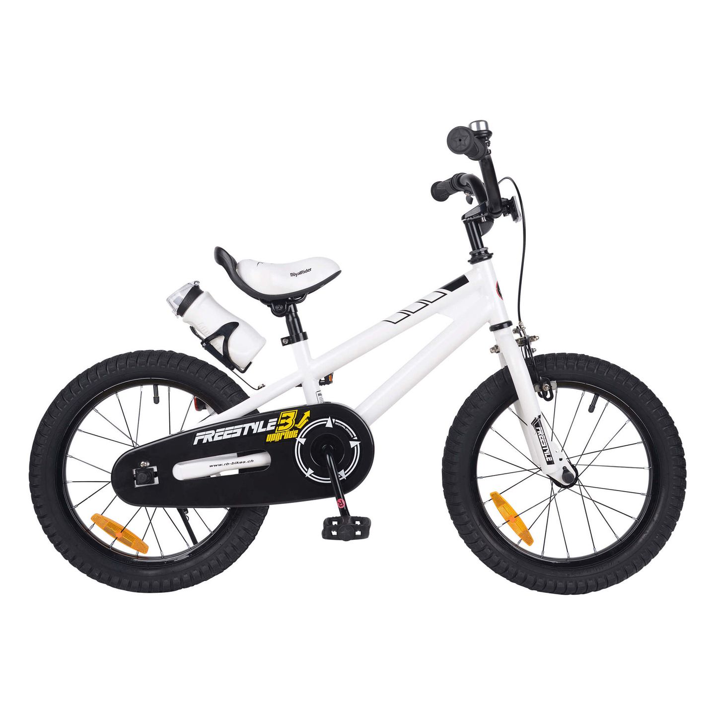 Freestyle 16 Zoll Kindervelo mit Getränkehalter Weiss