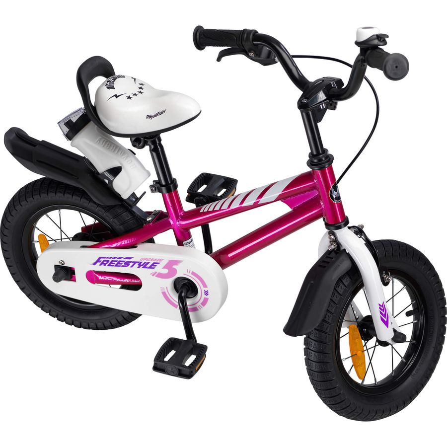 Freestyle 12 Zoll Kindervelo mit Getränkehalter Pink