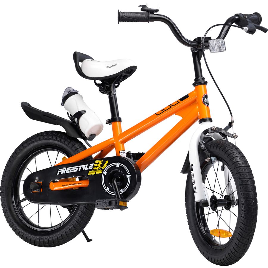 Freestyle 14 Zoll Kindervelo mit Getränkehalter orange