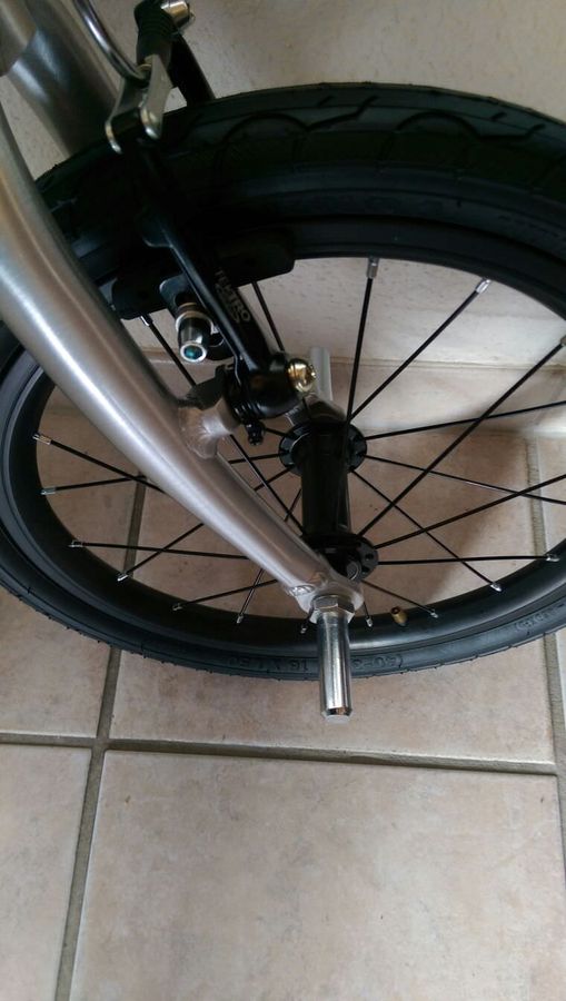 Achsverlängerung für Schnellspanner und Kindervelo