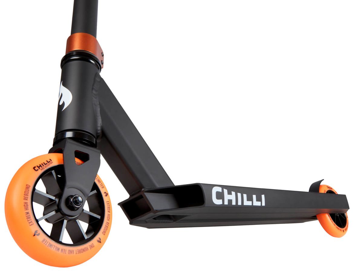 Chilli Pro Scooter Base Schwarz orange
