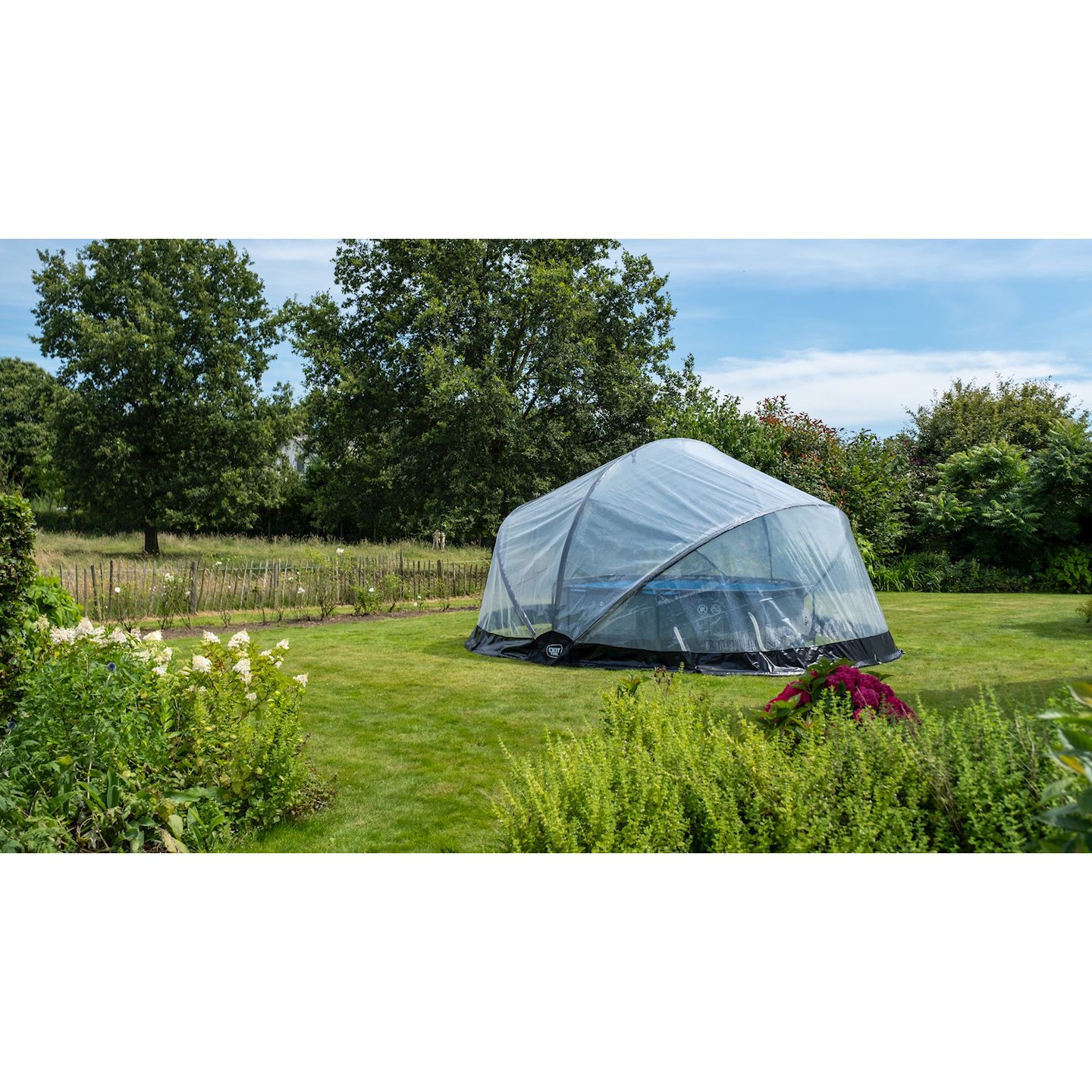 Pool Abdeckung am Boden ECO ø460cm - universal