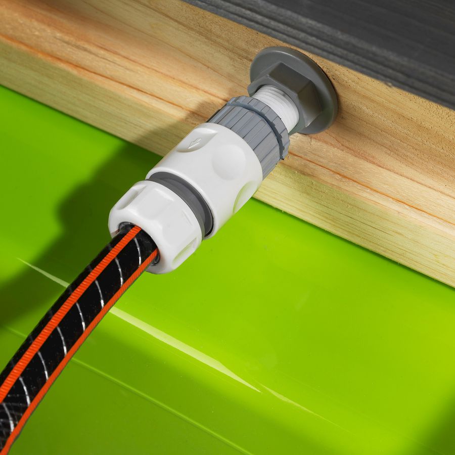 Yummy 200 hölzerne Küche für draussen - naturel