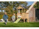 Panorama 300 Holzspielhaus mit Rutsche