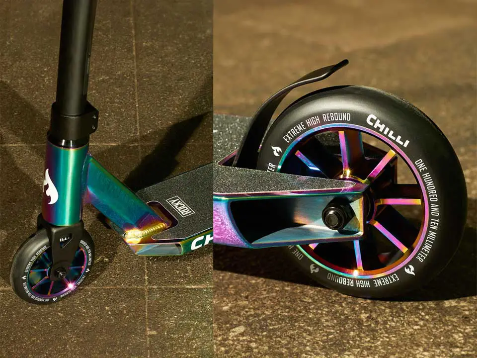 Material von Stunt Scootern