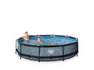 Pool inkl. Kartuschenfilter Pumpe 360x76 cm - Stone