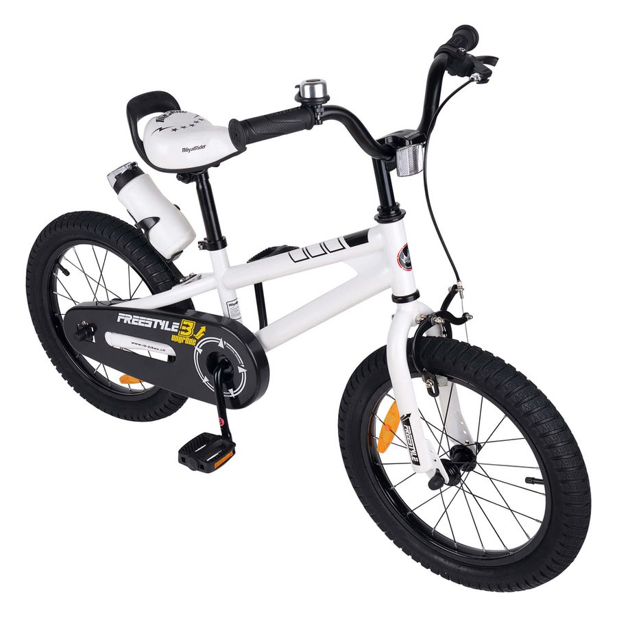 Freestyle 16 Zoll Kindervelo mit Getränkehalter Weiss