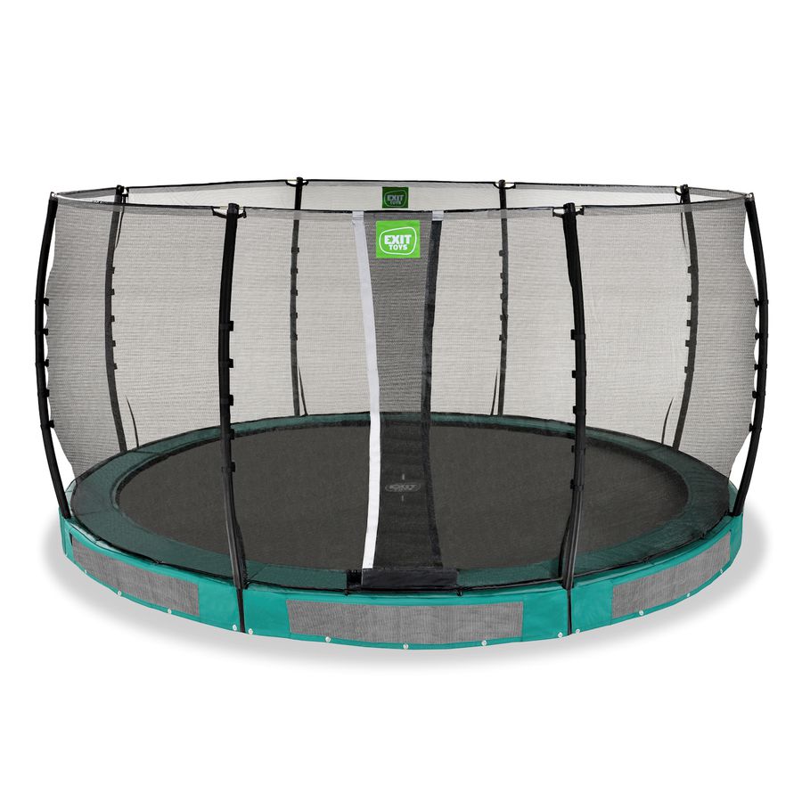 Allure Classic Bodentrampolin ø427cm - grün
