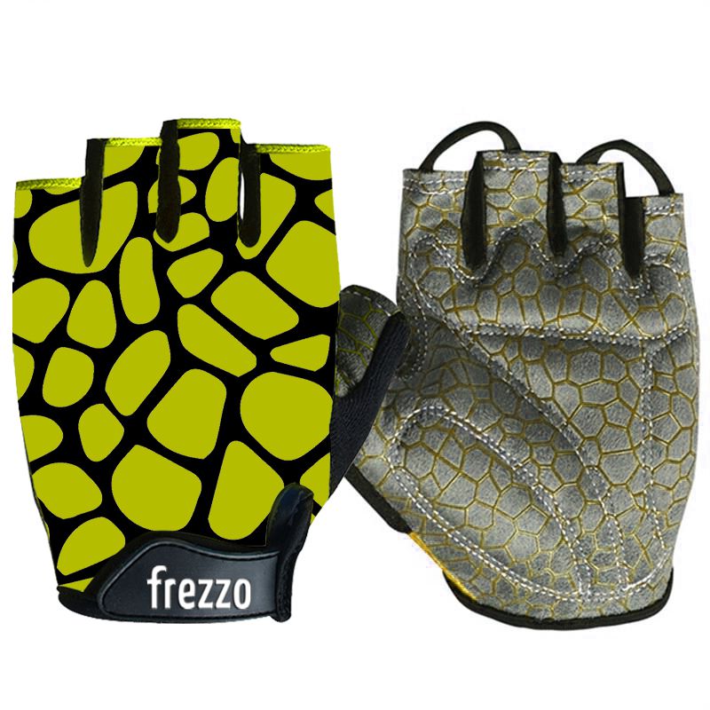 Kinder Kurzfinger-Handschuh frezzo Rowdy Frog grün