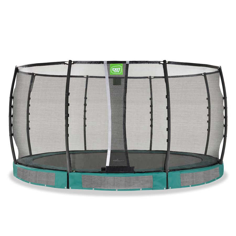 Allure Premium Bodentrampolin ø427cm - grün