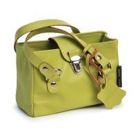 Handtasche für Kinder Leder grün